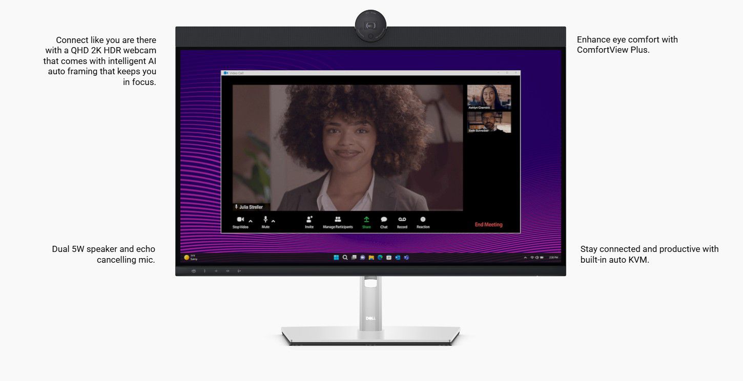Dell Video Conferencing Monitor P2724DEB