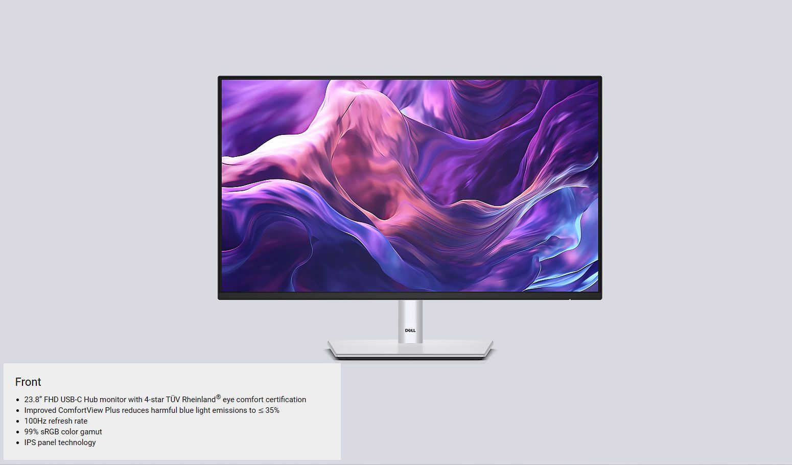 מסך דל DELL USB-C HUB P2425HE