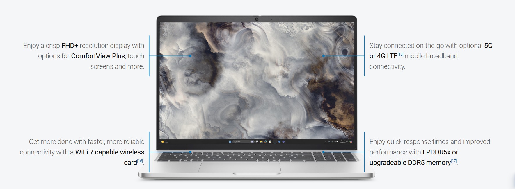 מחשב נייד דל מובנה בינה מלאכותית Dell Pro 16 Plus 16