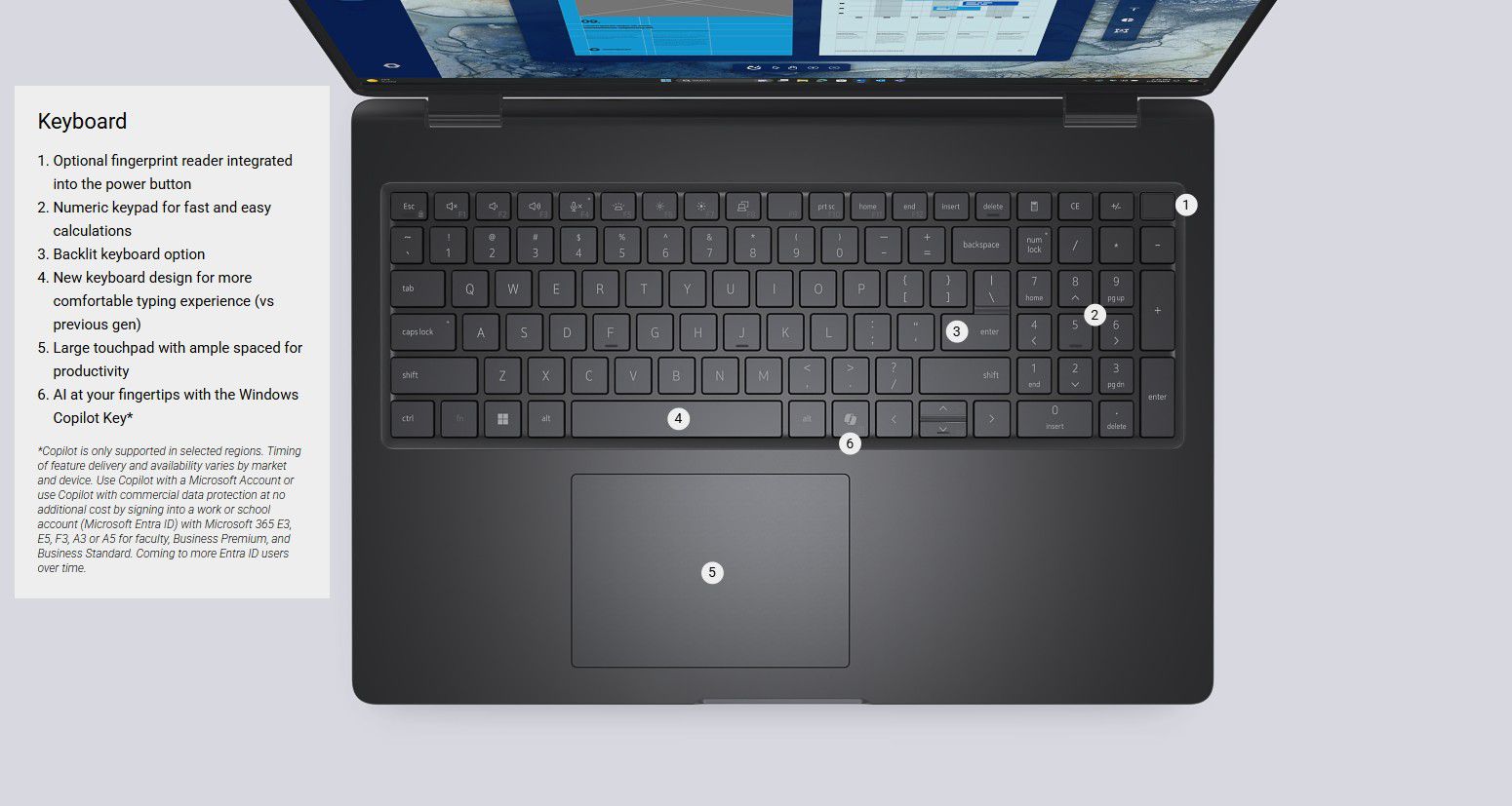 מחשב נייד דל לבינה מלאכותית Dell Pro 16 AI PC