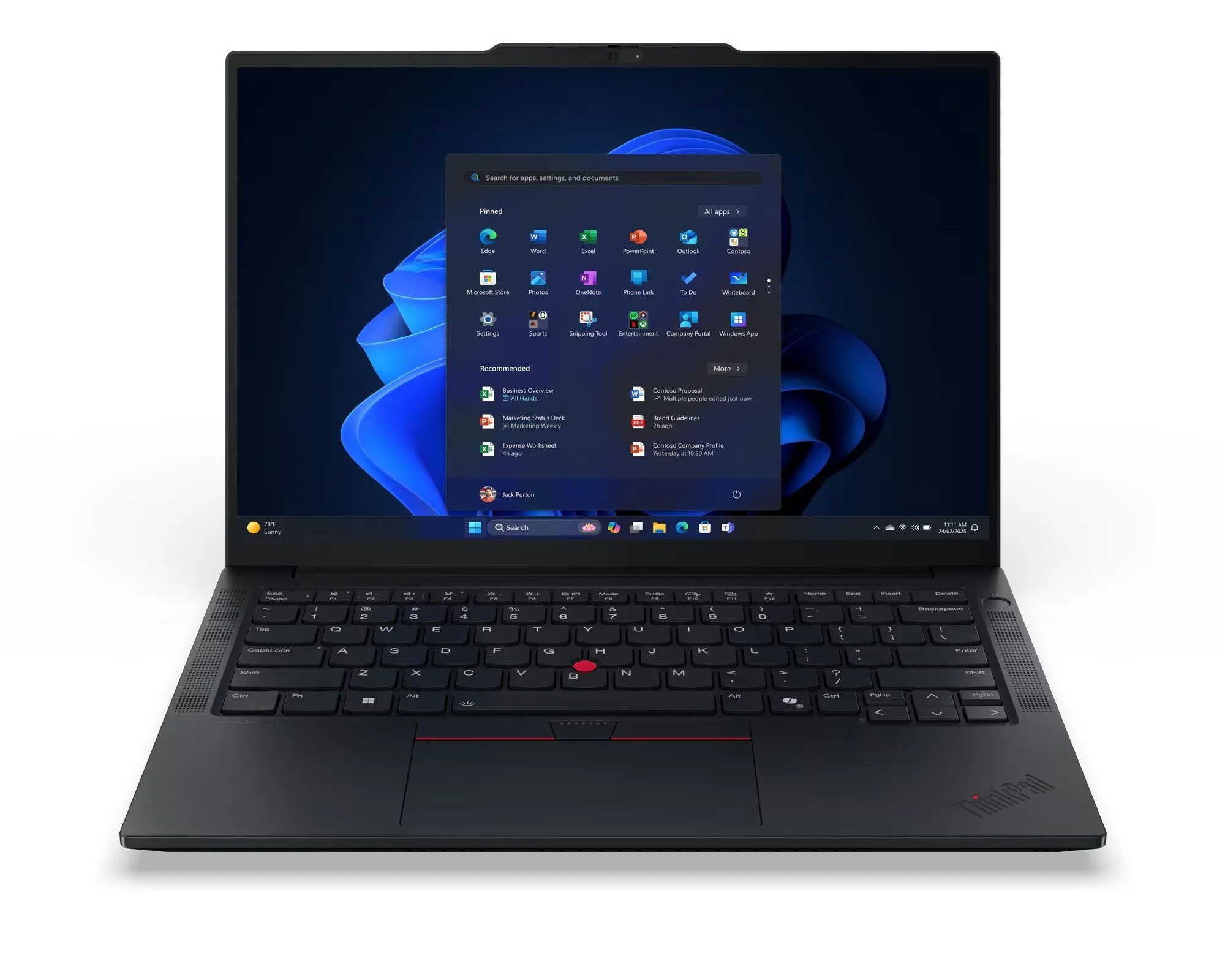 נייד לנובו Lenovo ThinkPad E14 Gen 7 AI PC 14" FHD+ Intel® Core™ Ultra 5 225U