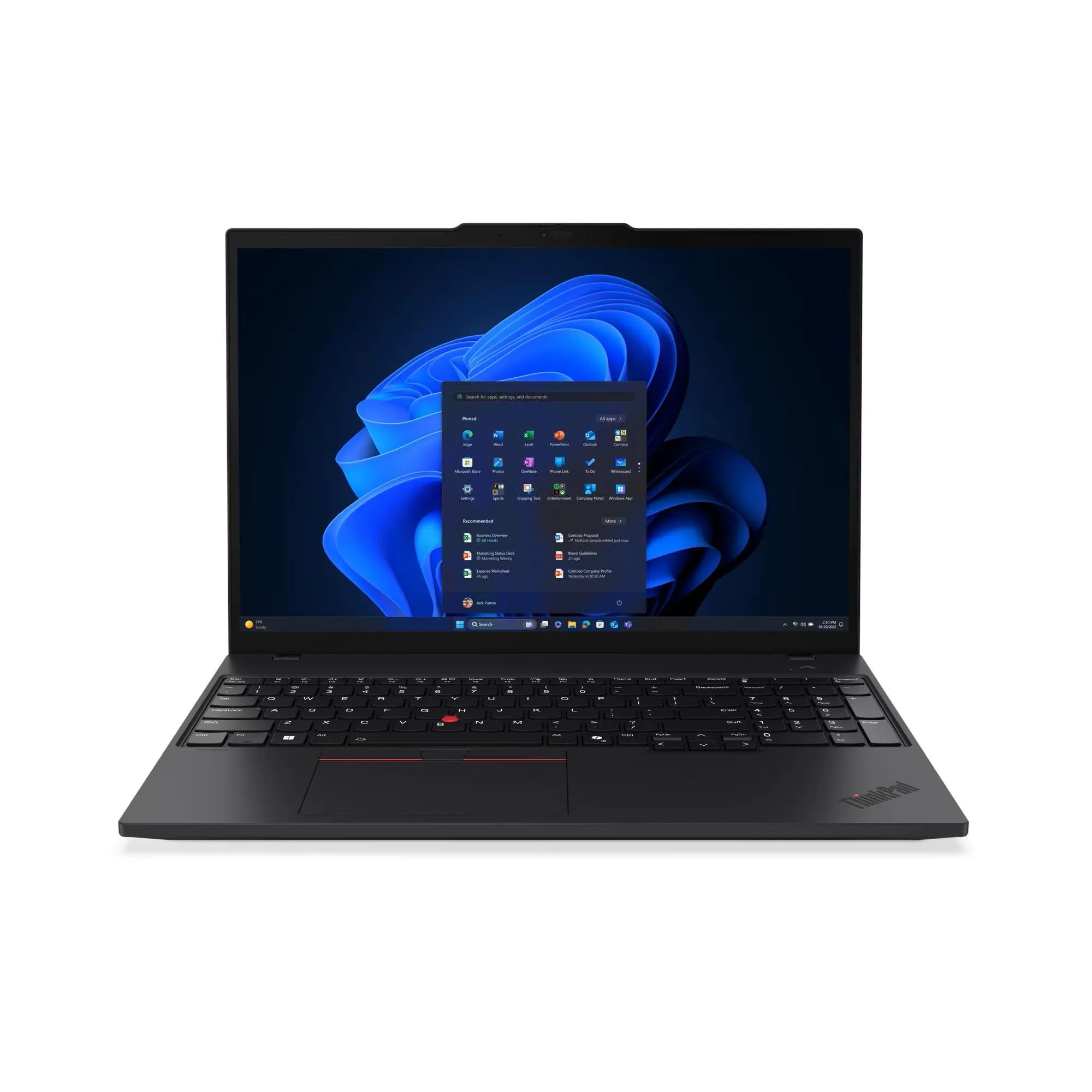 נייד לנובו טינפקד Lenovo ThinkPad T16 Gen 4 AI PC 16" FHD+ Intel® Core™ Ultra 5 225U