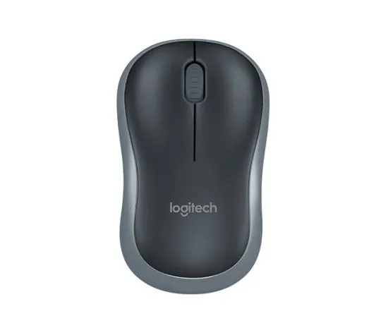 עכבר אלחוטי לוג'יטק אפור Logitech Wireless Mouse M185 M185 91000-223-50