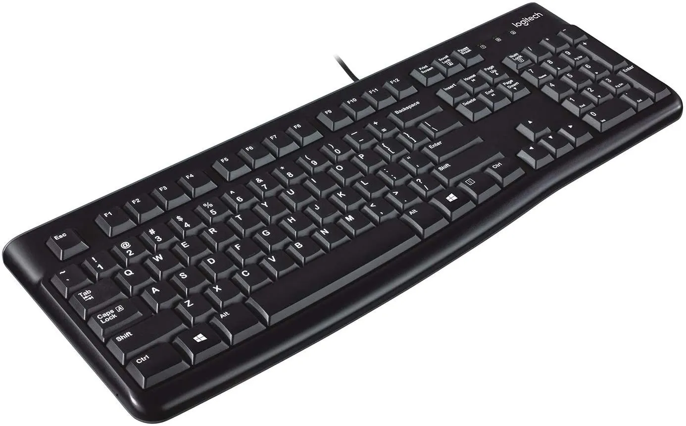 מקלדת חוטית לוג'יטק Logitech Keyboard K120 92000-889-90