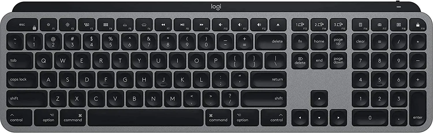 מקלדת אלחוטית לוג'יטק Logitech MX Keys S For Mac 92001-163-70