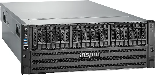 שרת בינה מלאכותית אינספור inspur 4U2S AI SERVER HIGH PCIE | 2X 7742 AMD EPYC | 1TB DDR4 (16X64) | NVIDIA A100 GPU X 4 | 2x1.92 SSD | NF5468A5-02