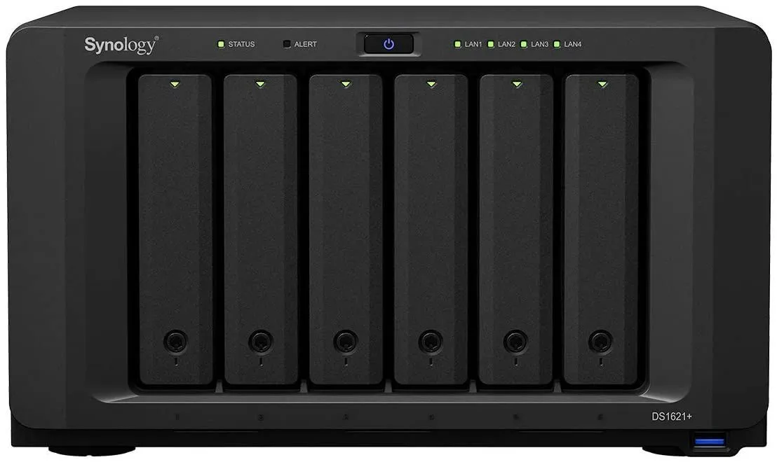 שרת אחסון NAS סינולג'י Synology DiskStation® DS1621+ 6Bays (Plus Series)