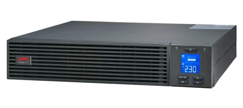 מערכת אל פסק SRV3KRIRK בהספק של 3000VA בתצורת Rack Mount כולל מסילות לארון