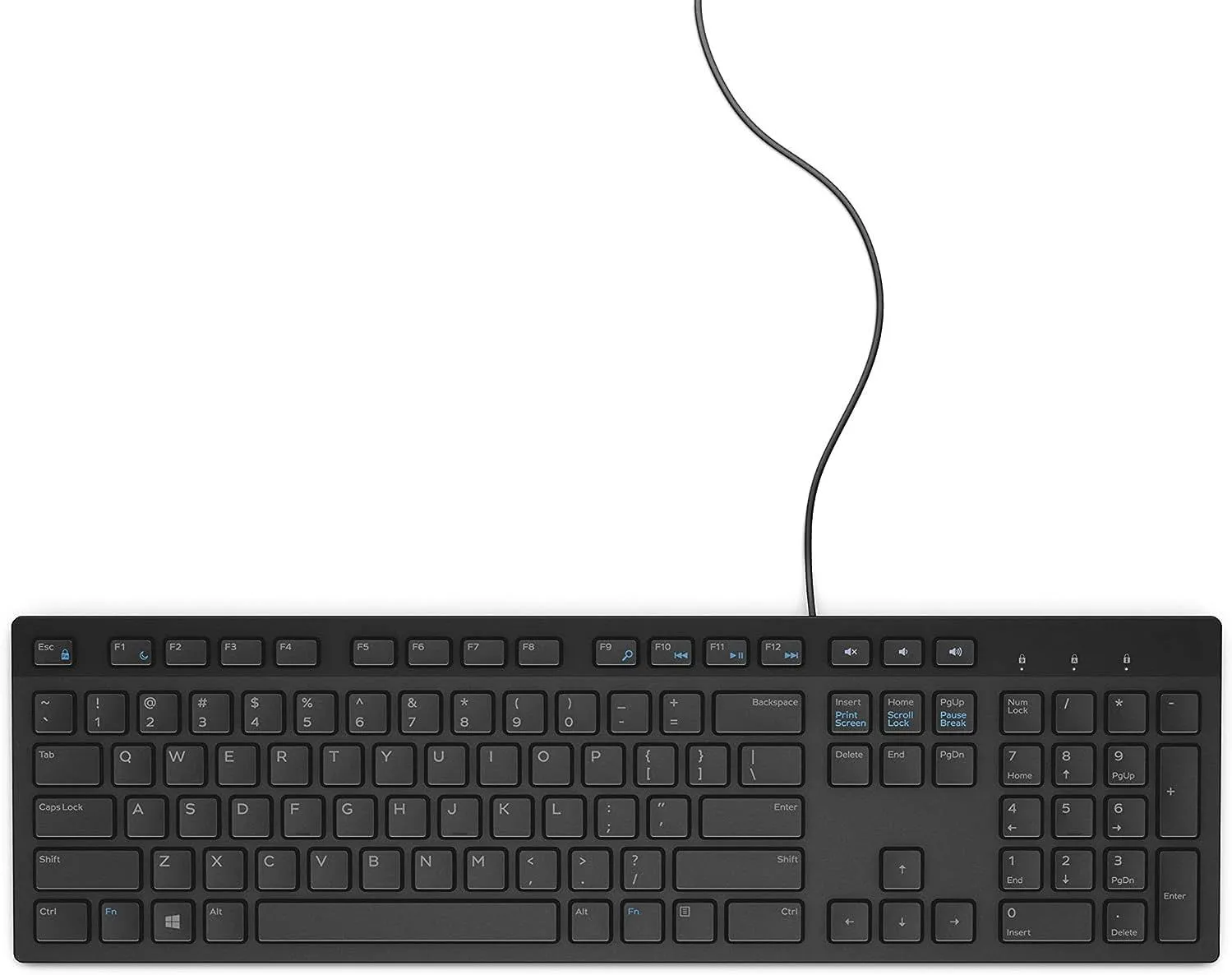 מקלדת מולטימדיה חוטית Dell Multimedia Keyboard KB216