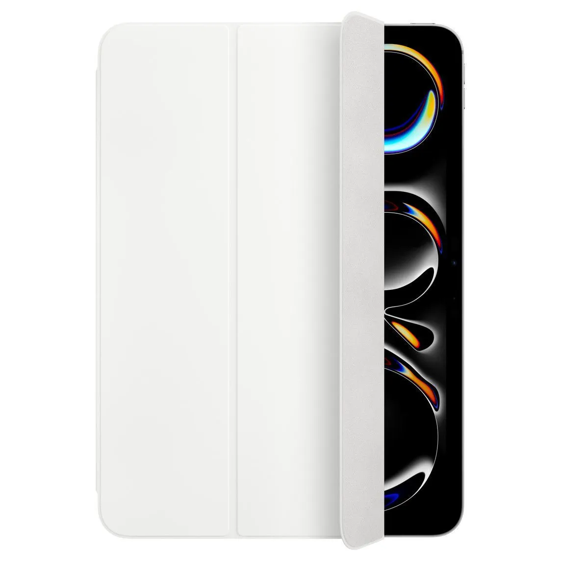 כיסוי לאייפד פרו 11" Apple Smart Folio for iPad Pro 11" M4/M5 - White MW973ZM/A