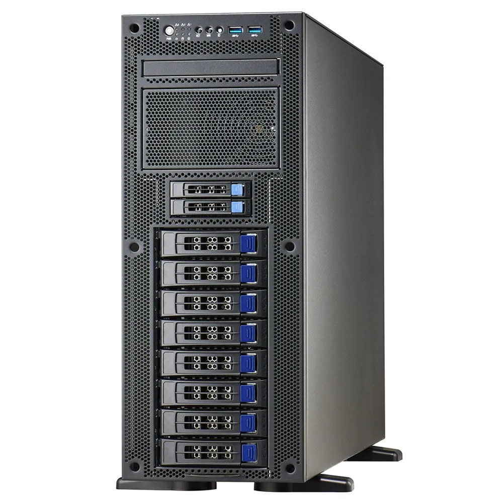 שרת בינה מלאכותית TYAN 4U GPU SERVER/AMD EPYC 9754 128C/128GB ECC/3.84TB NVME/2xRTX A5000 48GB/2x10Gbe/3YR B8050F65TV8E2H-2T-N