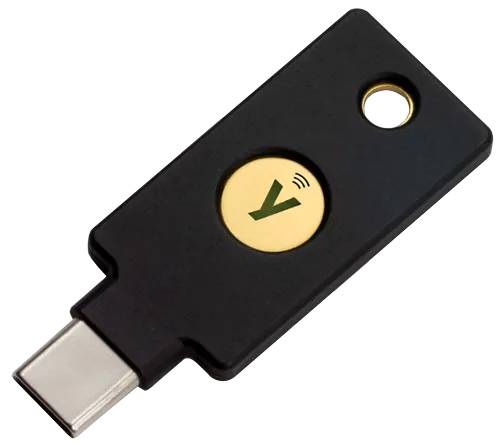 מפתח אימות חומרה YubiKey 5C NFC S-5060408462331