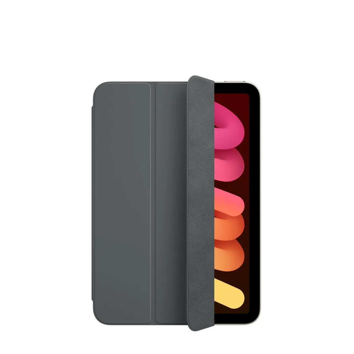 כיסוי ומעמד לאייפד מיני Apple Smart Folio For iPad Mini A17 Pro Charcoal Gray - MC2Q4ZM/A