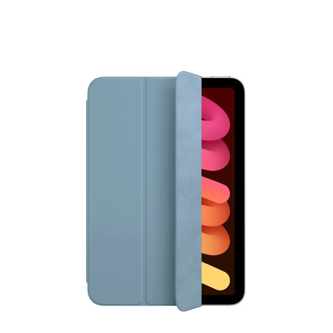 כיסוי ומעמד לאייפד מיני Apple Smart Folio For iPad Mini A17 Pro Denim - MC2U4ZM/A