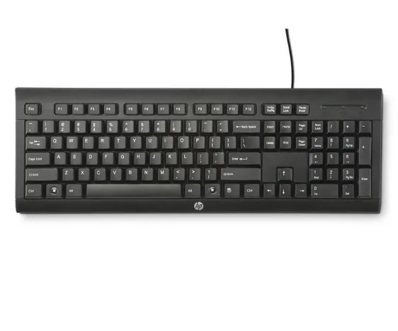 מקלדת חוטית HP KEYBOARD USB 2500