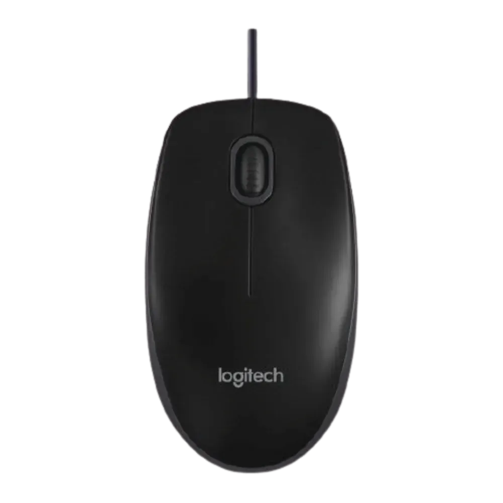 עכבר חוטי Logitech Optical B100 91000-335-70
