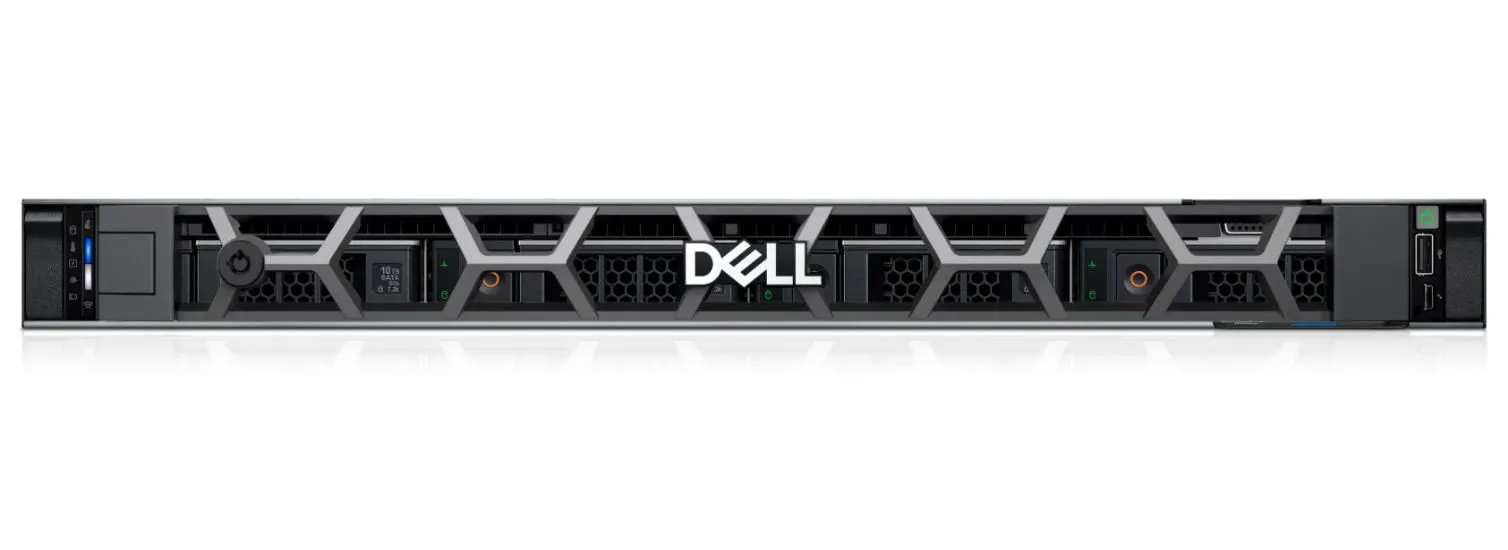 שרת ארון דל Dell PowerEdge R660XS/1X4514 XEON 16C/64GB DDR5/2X1.92 SSD RAID/H755 2XPSU/3YR