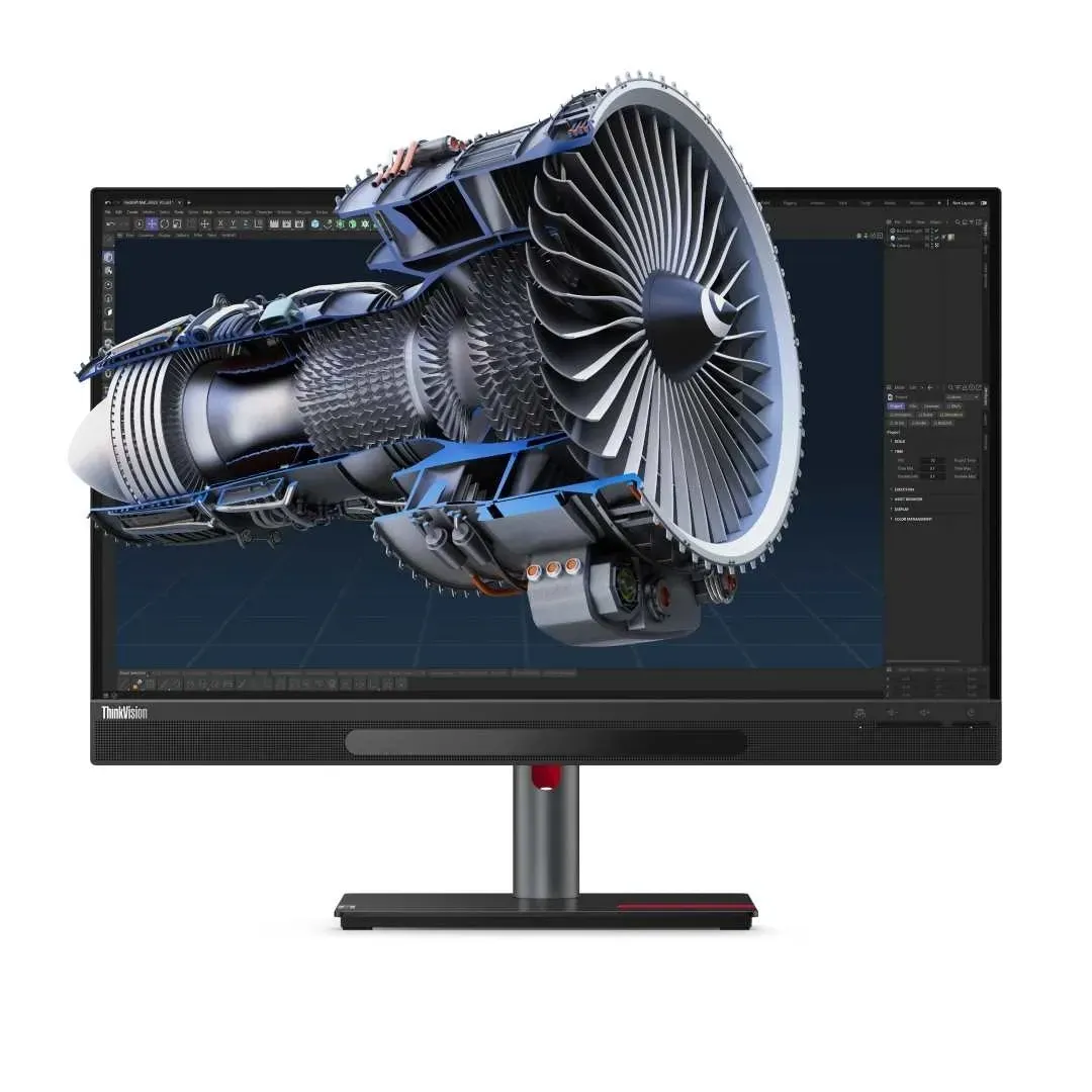 מסך לנובו עם רמקולים 27 אינץ' Lenovo ThinkVision 27 3D 63F1UAT3IS