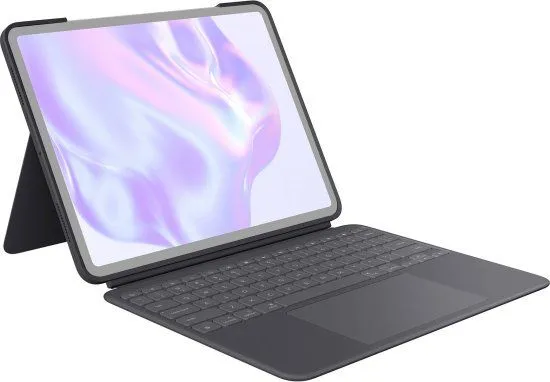 כיסוי ומקלדת לאייפד פרו לוג׳יטק 13 אינץ' Logitech Combo Touch for iPad Pro