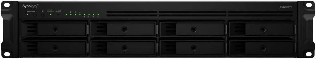 שרת איחסון NAS סינולוג'י Synology RackStation RS1221RP+ NAS 8Bays