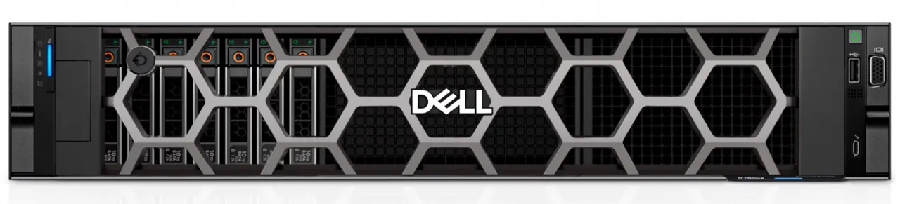 שרת דל Dell PowerEdge R760xs/2xIntel® Xeon® 4514Y 16C/(16x16)256GB/4x3.84TB NVME/RAID H755/3YR