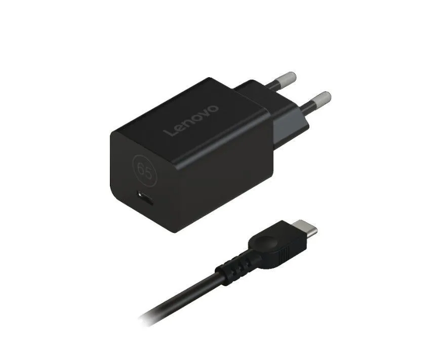 מטען מקורי לנייד Lenovo GaN Nano 65W Adapter 40AWGN65EU