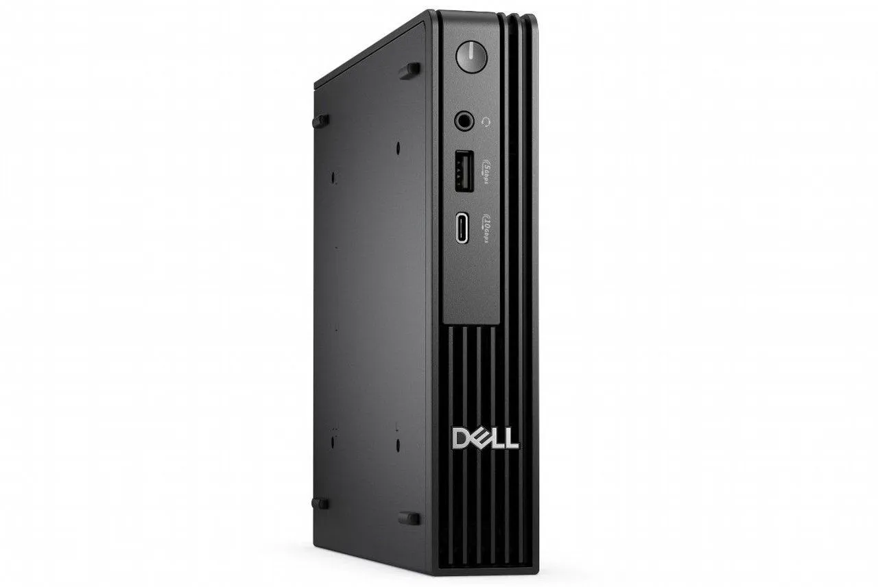 מחשב נייח דל פרו Dell Pro Micro Desktop QCM1250 Intel® Core™ Ultra 7 265T/16GB/512GB NVME/WIN 11 PRO/3Y OP-RD33-16598 + QCM1250-7447