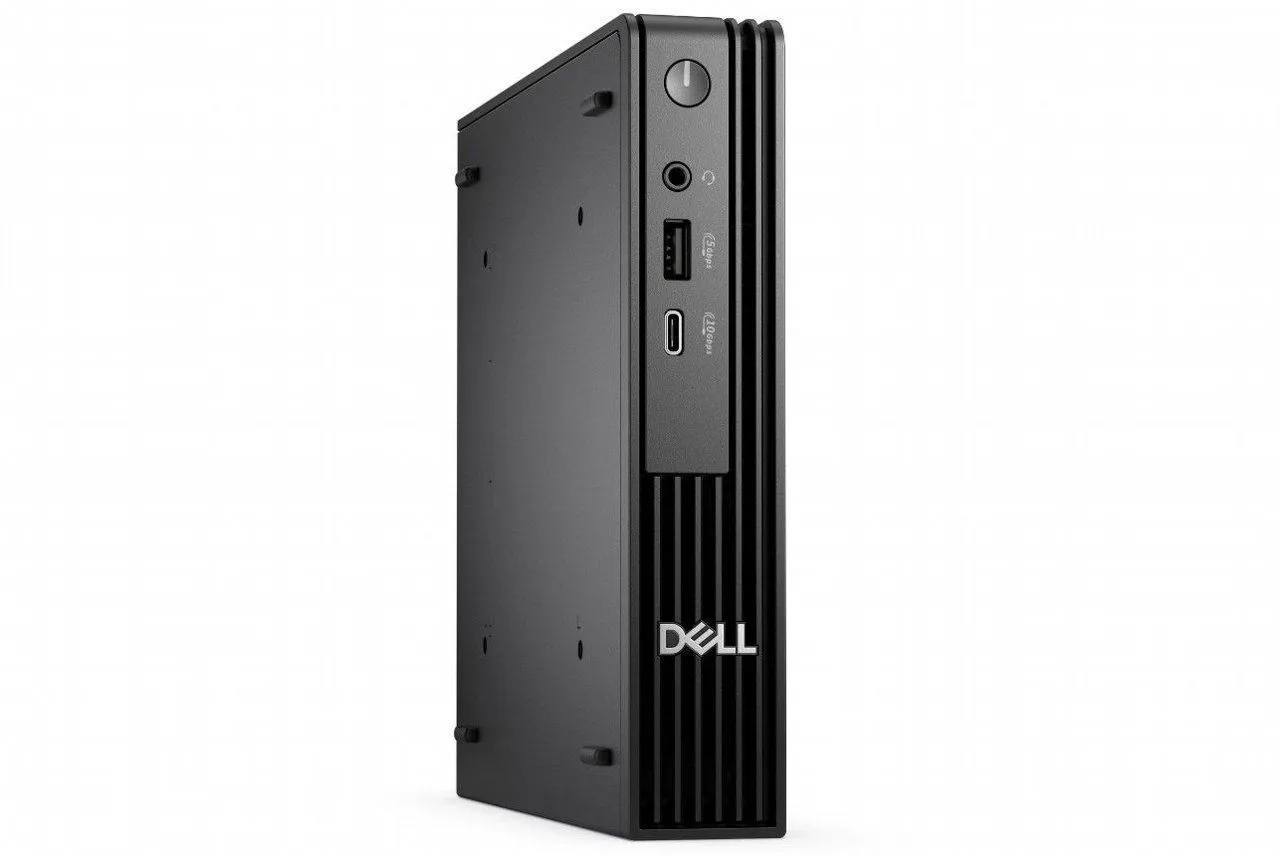 מחשב נייח דל פרו Dell Pro Micro Desktop QCM1250 Intel® Core™ Ultra 7 265T/16GB/512GB NVME/FD/3Y QCM1250-7034 + OP-RD33-16153 *ללא מערכת הפעלה*