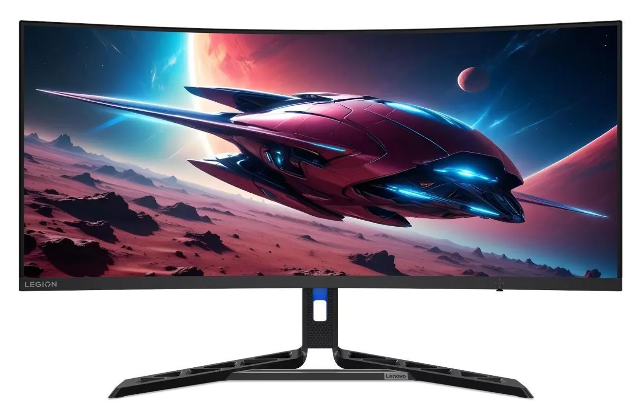 מסך לנובו גיימינג כולל רמקולים 27 אינץ' Lenovo Legion R34w-30 Gaming Monitor 67C7GACBIS