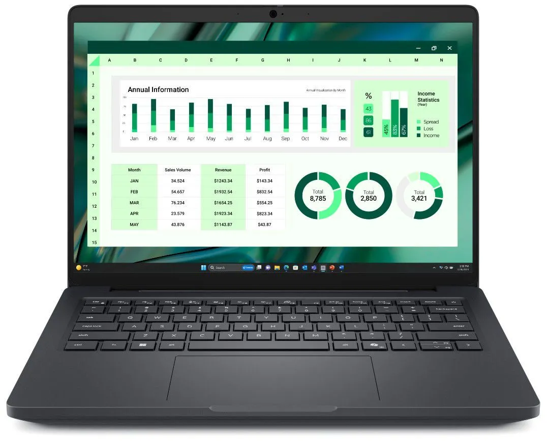 מחשב נייד דל פרו מקס Dell Pro Max 14 MC14250 FHD+ Intel® Core™ Ultra 7 265H/16GB/1TB NVME/NVIDIA RTX PRO™ 500 Blackwell 6GB/WIN 11 PRO/3Y PM-RD33-16258