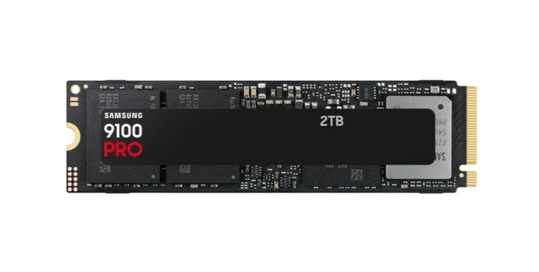 דיסק קשיח SAMSUNG 9100 PRO NVMe™ M.2 SSD 2TB MZ-VAP2T0BW