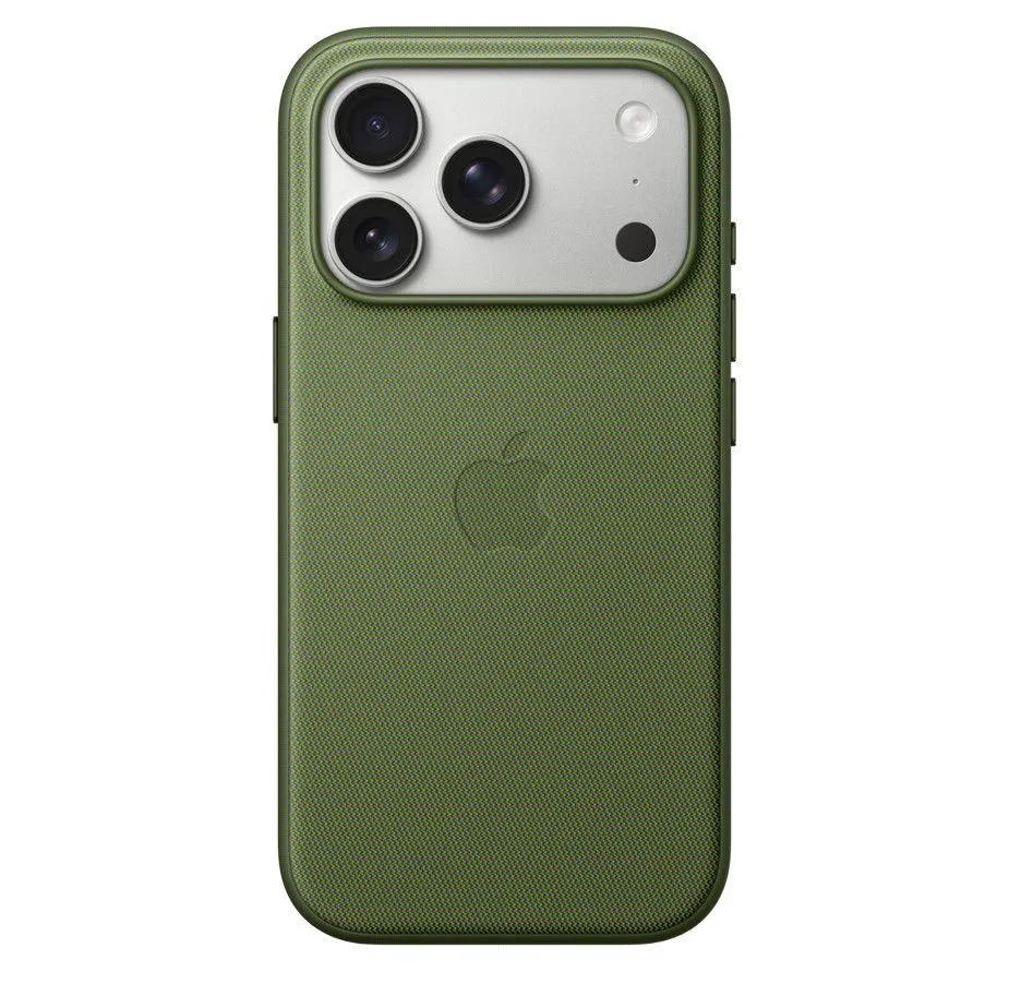כיסוי לאייפון 17 פרו Apple iPhone 17 Pro TechWoven Case with MagSafe Green MGF74ZM/A