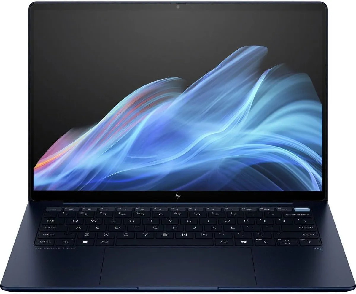 מחשב HP EliteBook Ultra G1i 14" 2.8K OLED Intel® Core™ Ultra 7 258V/32GB/1TB NVME/WIN 11 PRO/5Y B69DBET