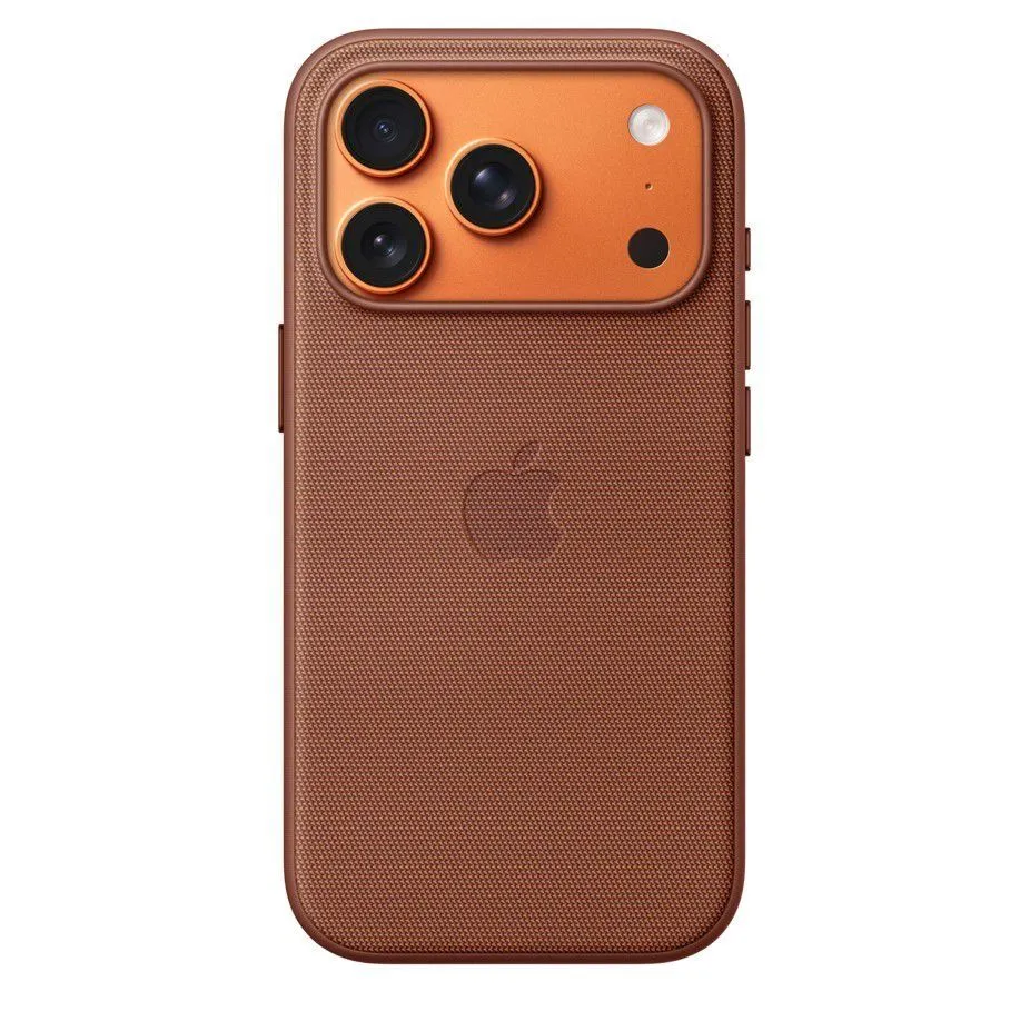 כיסוי לאייפון 17 פרו מקס Apple iPhone 17 Pro Max TechWoven Case with MagSafe Sienna MGFC4ZM/A