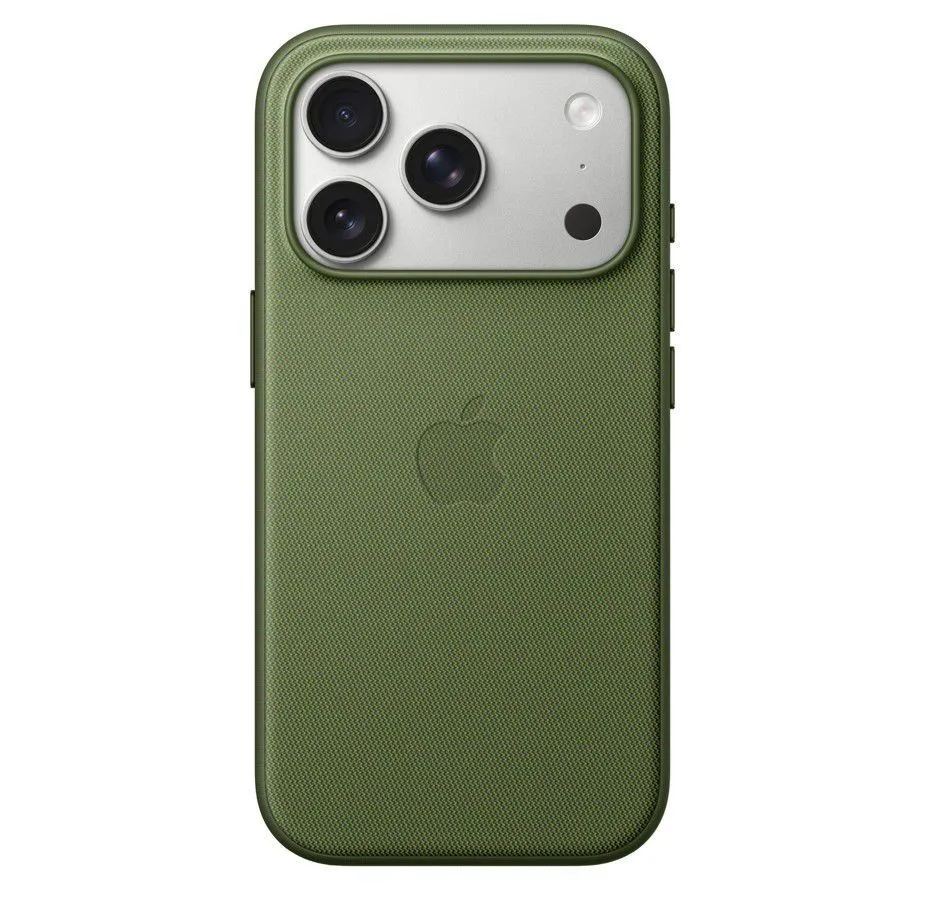 כיסוי לאייפון 17 פרו מקס Apple iPhone 17 Pro Max TechWoven Case with MagSafe Green MGFD4ZM/A