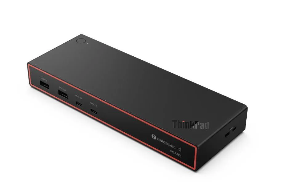תחנת עגינה לנובו Lenovo ThinkPad Thunderbolt 4 135W Smart Dock Gen2 7500 40BE0135IS