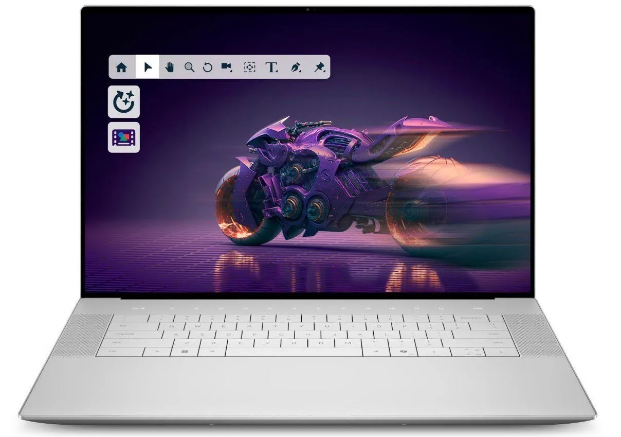 נייד דל פרימיום Dell 16 Premium DA16250 16.3" 4K OLED Touch Intel® Core™ Ultra 9 285H/32GB/1TB NVME/NVIDIA GeForce RTX™ 5060 8GB/WIN 11 PRO/3Y XP-RD33-16415