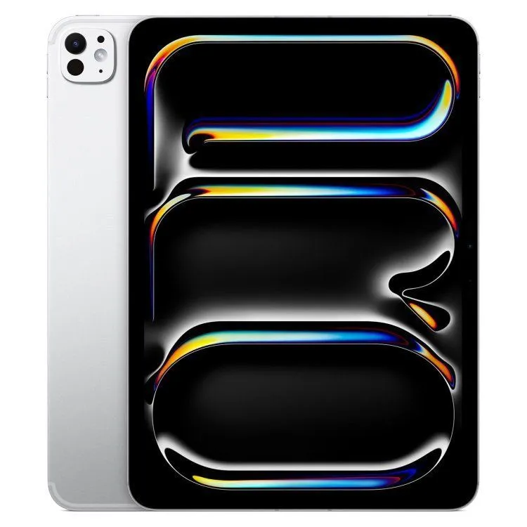 אייפד פרו Apple iPad Pro 11" (2025) M5 Wi‑Fi + Cellular 256GB Silver ME2P4KN/A