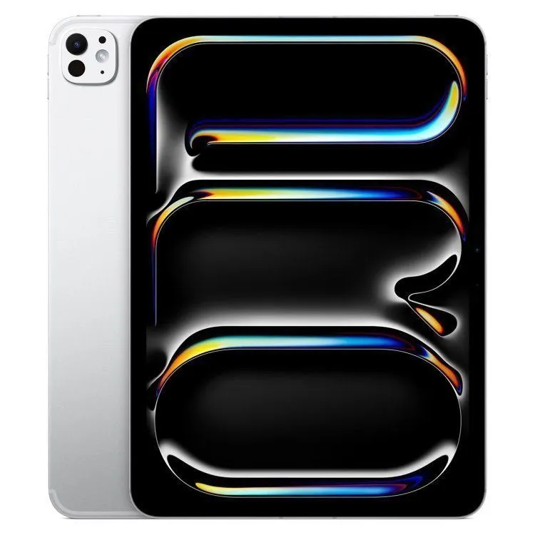 אייפד פרו Apple iPad Pro 13" (2025) M5 Wi‑Fi + Cellular 2TB Silver ME8K4KN/A