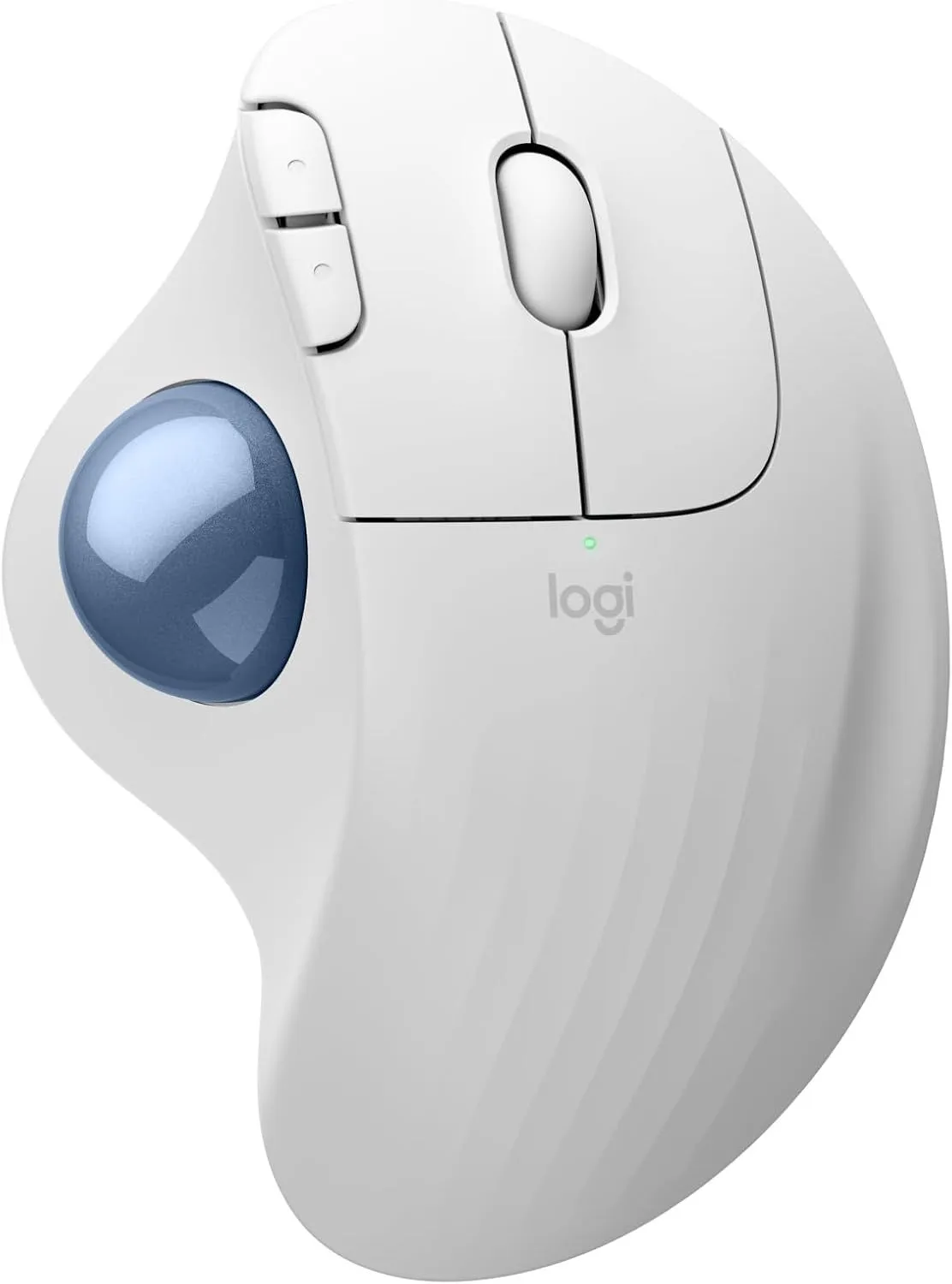עכבר אלחוטי ארגונומי לוגיטק Logitech Ergo M575S Wireless Trackball Off-White 91000-703-00