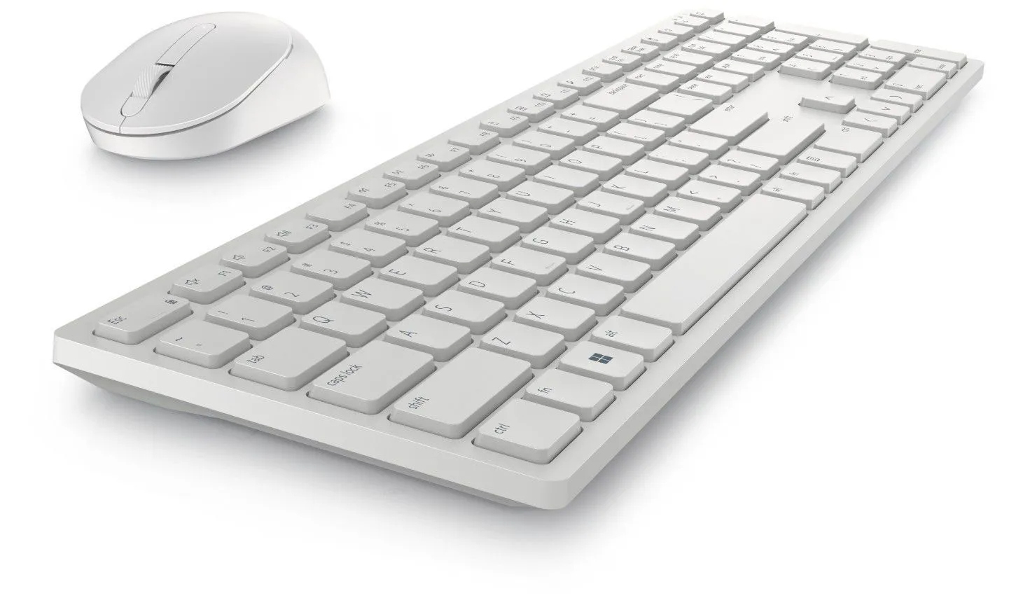 סט אלחוטי דל Dell Pro Keyboard and Mouse KM5221W White