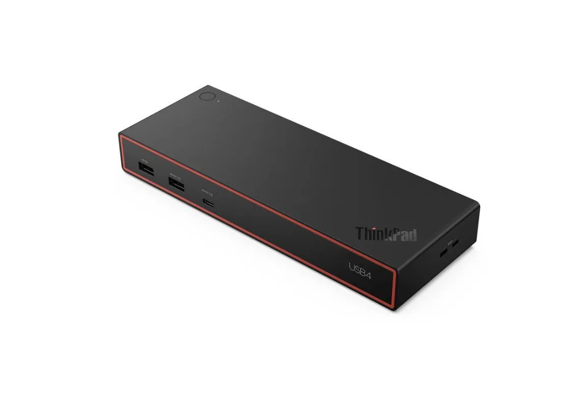 תחנת עגינה לנובו Lenovo ThinkPad USB4 Dock 5000 100W 40BF0100IS