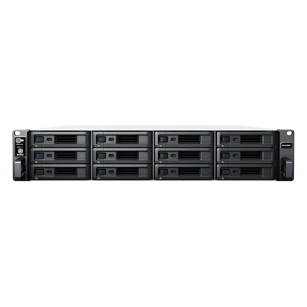 שרת איחסון NAS סינולוג'י Synology RackStation RS2423RP+ NAS 12Bays