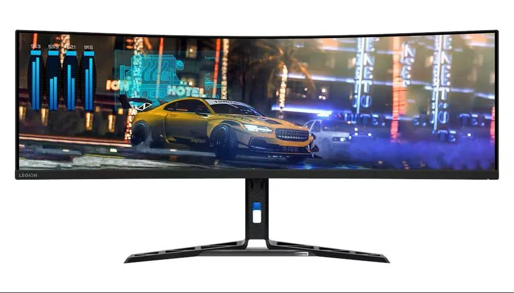 מסך לנובו גיימינג כולל רמקולים ועגינה 44.5 אינץ' Lenovo Legion R45w-30 Gaming Monitor 67B1GAC3IS