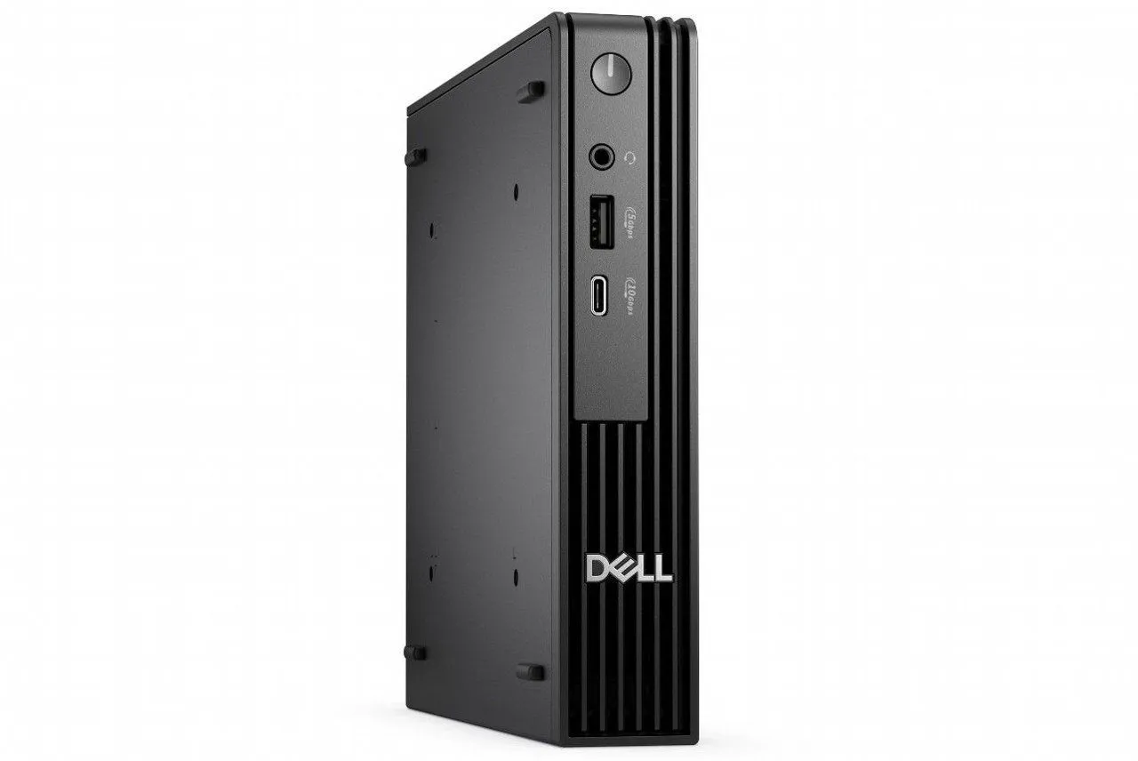 מחשב נייח דל פרו Dell Pro Micro Desktop QCM1250 Intel® Core™ Ultra 7 265T/8GB/512GB NVME/WIN 11 PRO/3Y QCM1250-8512