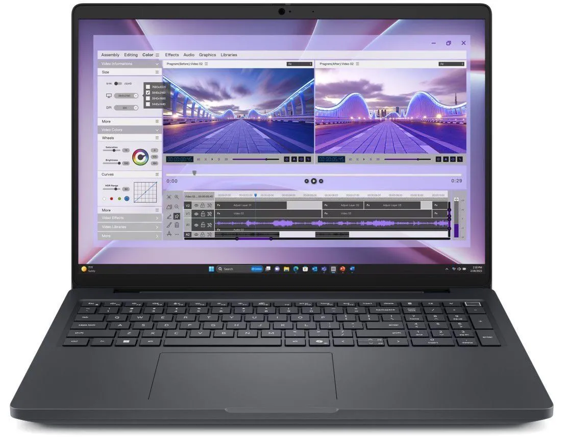 מחשב נייד דל פרו מקס Dell Pro Max 16 MC16250 FHD+ Intel® Core™ Ultra 7 265H/32GB/1TB NVME/NVIDIA RTX PRO™ 2000 Blackwell 8GB/WIN 11 PRO/3Y D-PM-RD33-16840