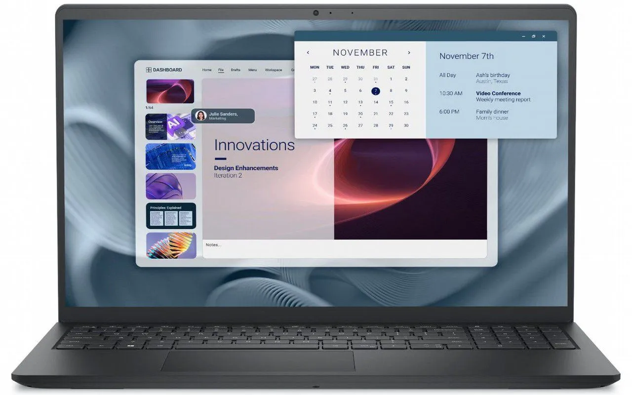 נייד דל Dell Pro 15 Essential PV15250 FHD Intel® Core™ 3 100U/8GB/512GB NVME/FD/3Y PV15250-3013 *ללא מערכת הפעלה*