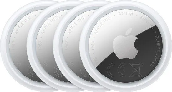 אייר טאג Apple AirTag 2nd Generation MFEA4ZM/A (4 יחידות)