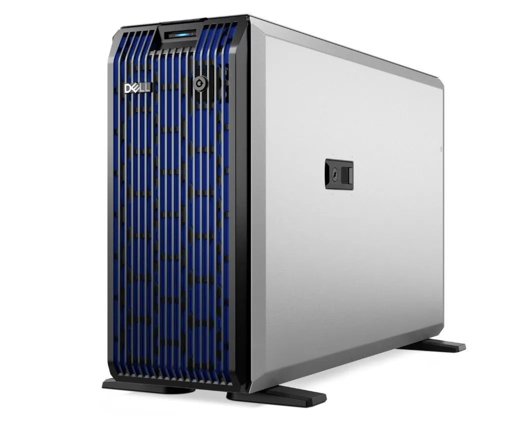 שרת דל Dell PowerEdge T360 Intel® Xeon® 6 6333P 6C/3.1GH/32GB DDR5/3x1.92 SSD/H755/1PSU/3Y