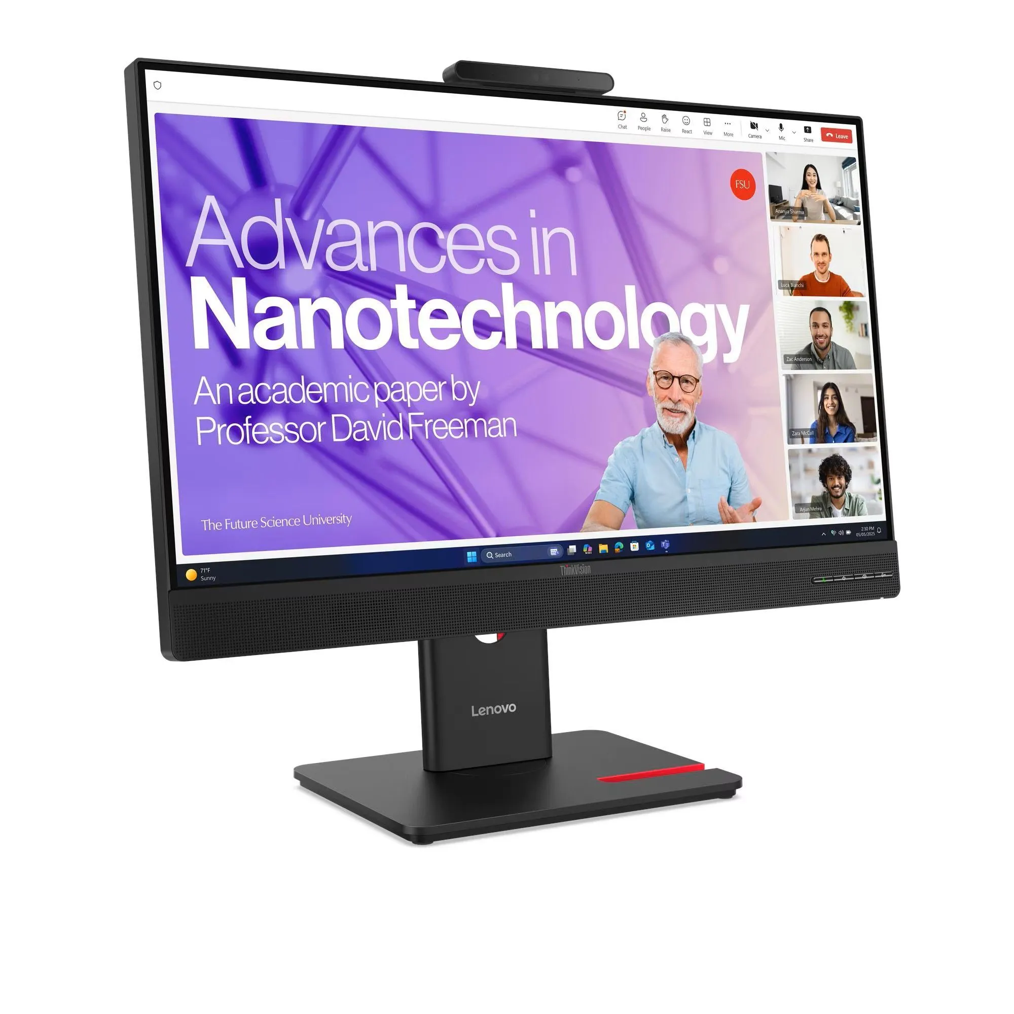 מסך לנובו 24 אינץ' Lenovo ThinkVision T24-4v Monitor 64B6MAT1IS